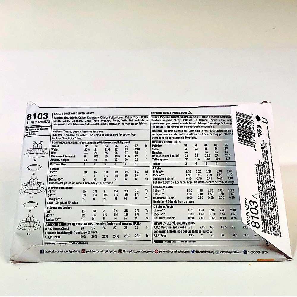 New Simplicity Sewing Patterns - Picture 5 of 8
